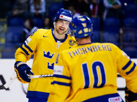 Bläddra bland fler bilder av Ishockey, VM, Sverige - Frankrike