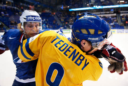 Nicolas Besch, Frankrike, och Mattias Tedenby, Sverige,
