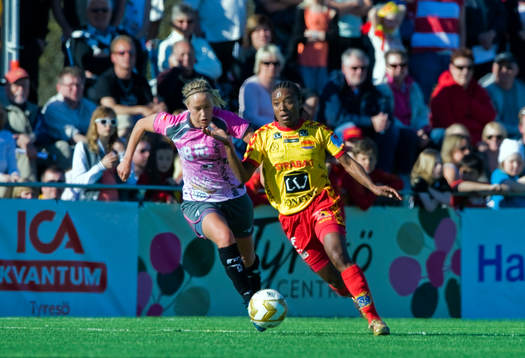 Annika Kukkonen, Malmö och Elaine Estrella Moura,Tyresö