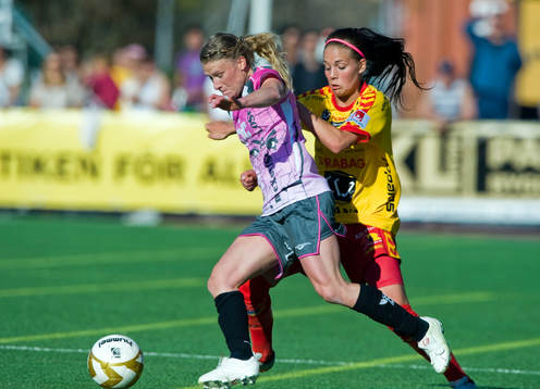 Frida Nordin, Malmö och Jennifer Egelryd, Tyresö