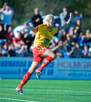 Josefin Öqvist,  Tyresö, jubel