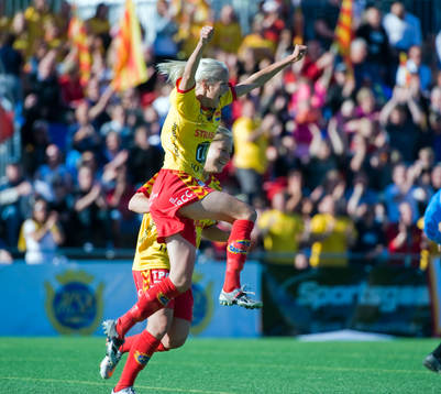 Josefin Öqvist,  Tyresö, jubel