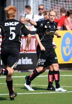 Linnea Liljegärd, Göteborg Kopparberg, jubel
