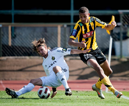 Martin Lorentzson, AIK, Mathias Ranégie,  Häcken