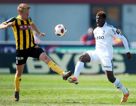 Josef Karlsson, Häcken, Muhamed Bangura, AIK