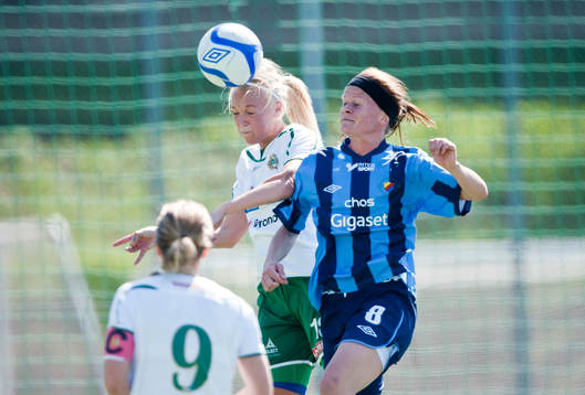 Anna Lindblom, Hammarby och Katrin Jonsdottir, Djurgården