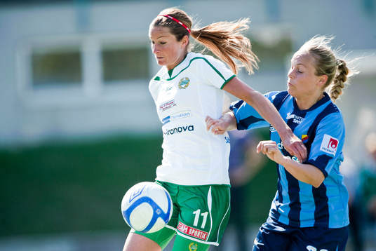 Madeleine Tegtröm, Hammarby och Dora Maria Larusdottir,