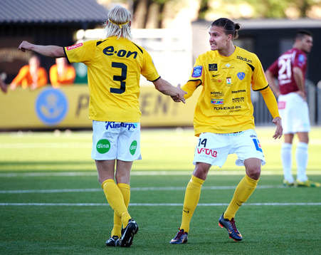 Per Johansson, Erik Johansson, Falkenberg, jubel