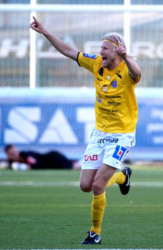 Per Johansson, Falkenberg, jubel