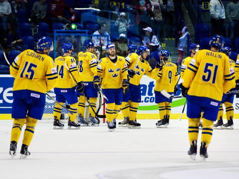 Sverige vann matchen mot Schweiz med 2-0