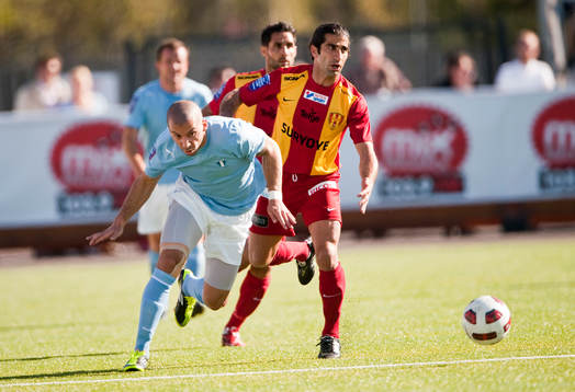 Guillermo Molins, Malmö och Abgar Barsom, Syrianska
