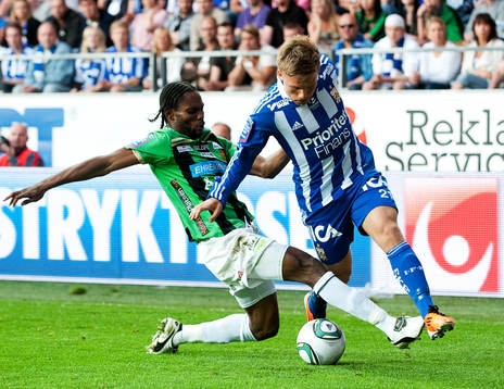 Richard Ekunde, GAIS, Niklas Bärkroth, Göteborg