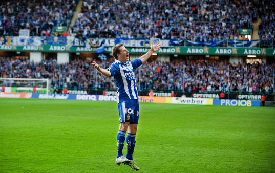 Tobias Hysén, Göteborg, jubel