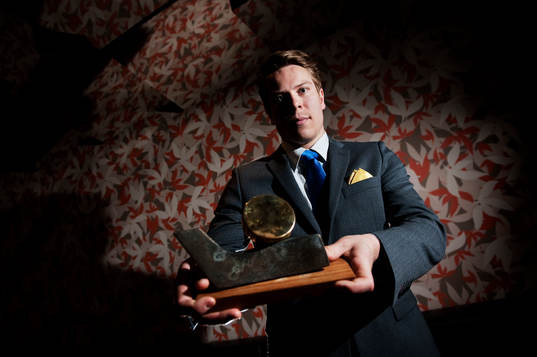 Viktor Fasth, vinnare av Guldpucken 2011
