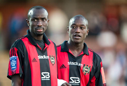 Aziz Corr Nyang och Saihou Jagne, BP