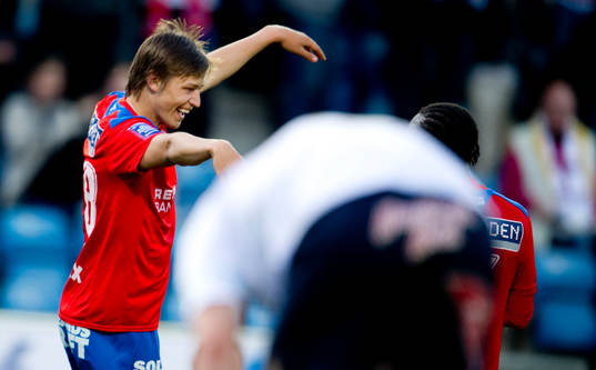 Simon Thern, Helsingborg, jubel