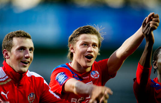 Alexander Gerndt, Simon Thern, Helsingborg, jubel