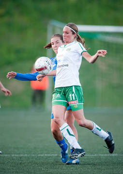 Madeleine Tegström, Hammarby med Louise Fors, Linköping i