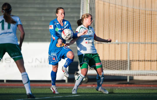 Kosovare Asllani, Linköping och Matilda Agné, Hammarby
