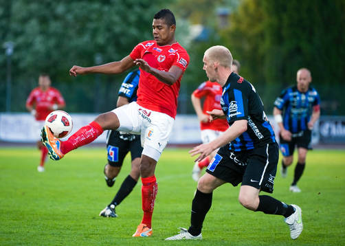 Ricardo Santos, Kalmar gjorde segermålet 0-1 och Daniel