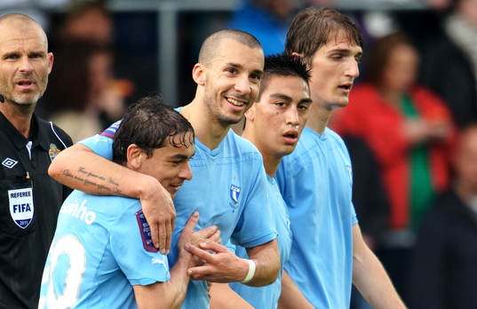 Guillermo Molins, Malmö FF, jubel