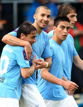 Guillermo Molins, Malmö FF, jubel