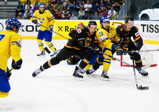 Constantin Braun och Felix Schutz, Tyskland, kämpar mot