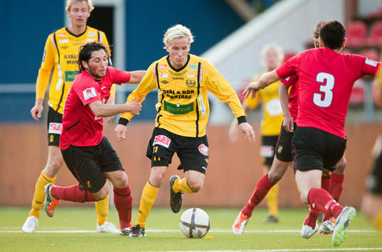 Adam Berner, Mjällby fastnar i Vasalunds försvar