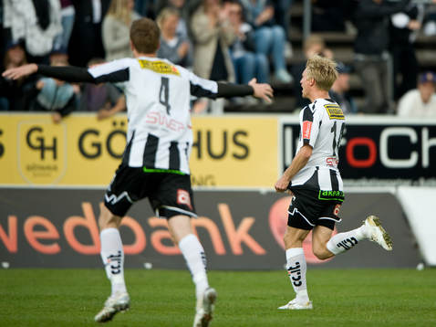 Thomas Raun, Landskrona, jubel