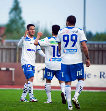 Christopher Telo, Riki Cakic och Bruno Santos, Norrköping