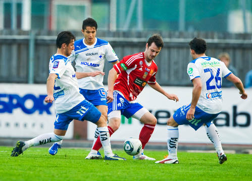 Armin Tankovic, David Wiklander, Caio Mendes, och Andreas