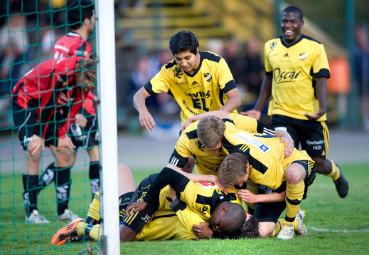 2-1, Tokelo Rantie har serverat Filip Thurn - och hela