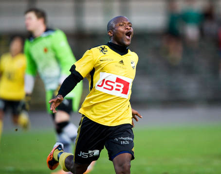 3-1, Tokelo Rantie, jubel, glädje