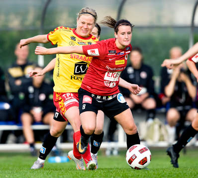 Julia Molin, Kristianstad och Katrin Schmidt, Tyresö