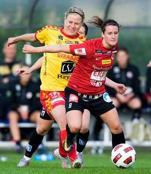 Julia Molin, Kristianstad och Katrin Schmidt, Tyresö