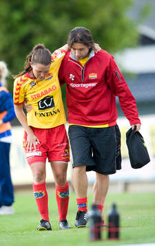Emilia Appelqvist, Tyresö, skada