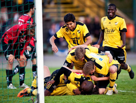 2-1, Tokelo Rantie har serverat Filip Thurn - och hela