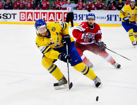 David Petrasek, Sverige, och Tomas Plekanec, Tjeckien