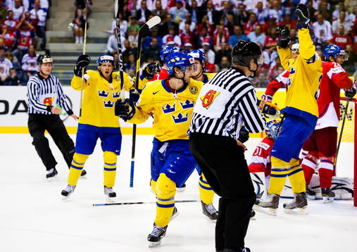 Marcus Krüger, Sverige, jubel
