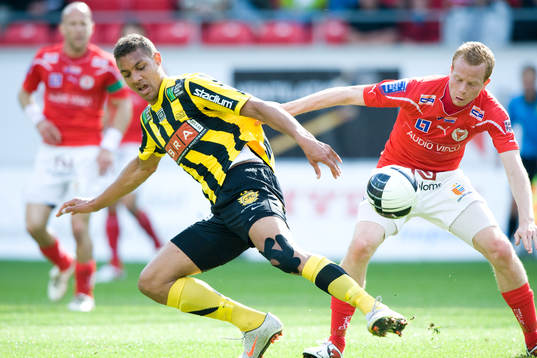 Tobias Eriksson, Kalmar och Mathias Ranégie, Häcken