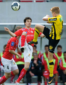 Daniel Mendes, Kalmar och Josef Karlsson, Häcken