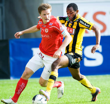 Mattias Johansson, Kalmar och René Makondele, Häcken