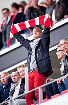 Supporter, fan, halsduk