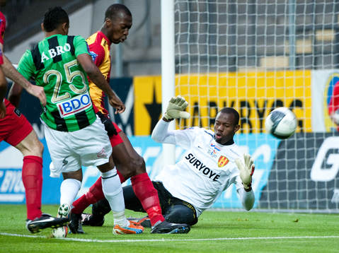 Wanderson do Carmo, GAIS, Dwayne Miller, målvakt Syrianska