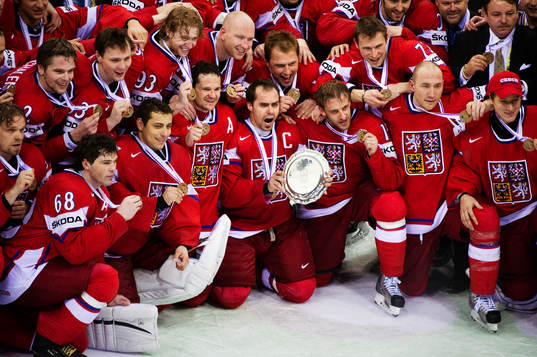 Det tjeckiska laget tog brons