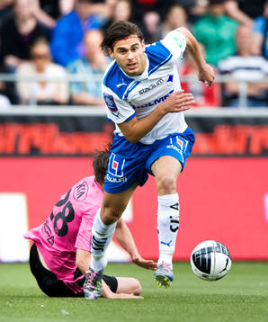 Astrit Ajdarevic, Norrköping och Elmar Bjarnason, Göteborg