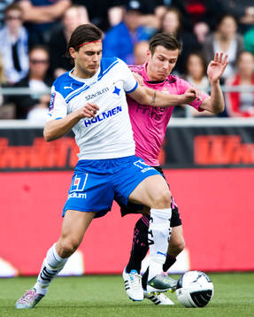Astrit Ajdarevic, Norrköping och Elmar Bjarnason, Göteborg