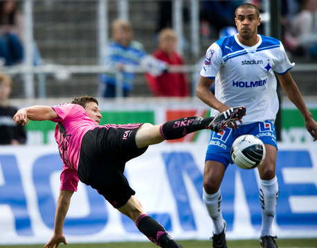 Hannes Stiller, Göteborg, konstsparkar framför Bobby
