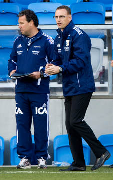 Stefan Rehn och Jonas Olsson, tränare