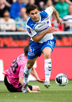 Astrit Ajdarevic, Norrköping och Elmar Bjarnason, Göteborg